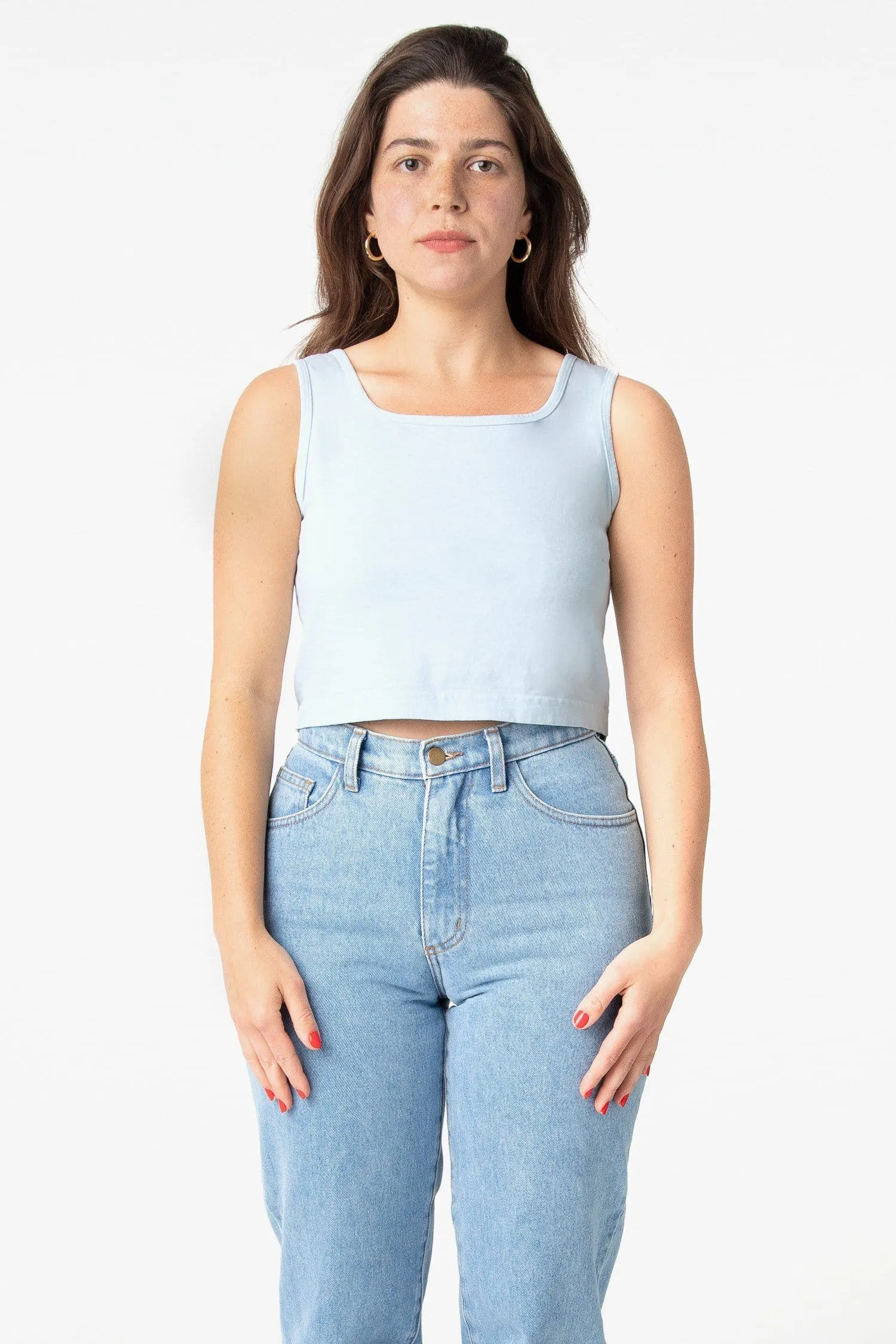 1822GD - Garment Dye Crop Tank