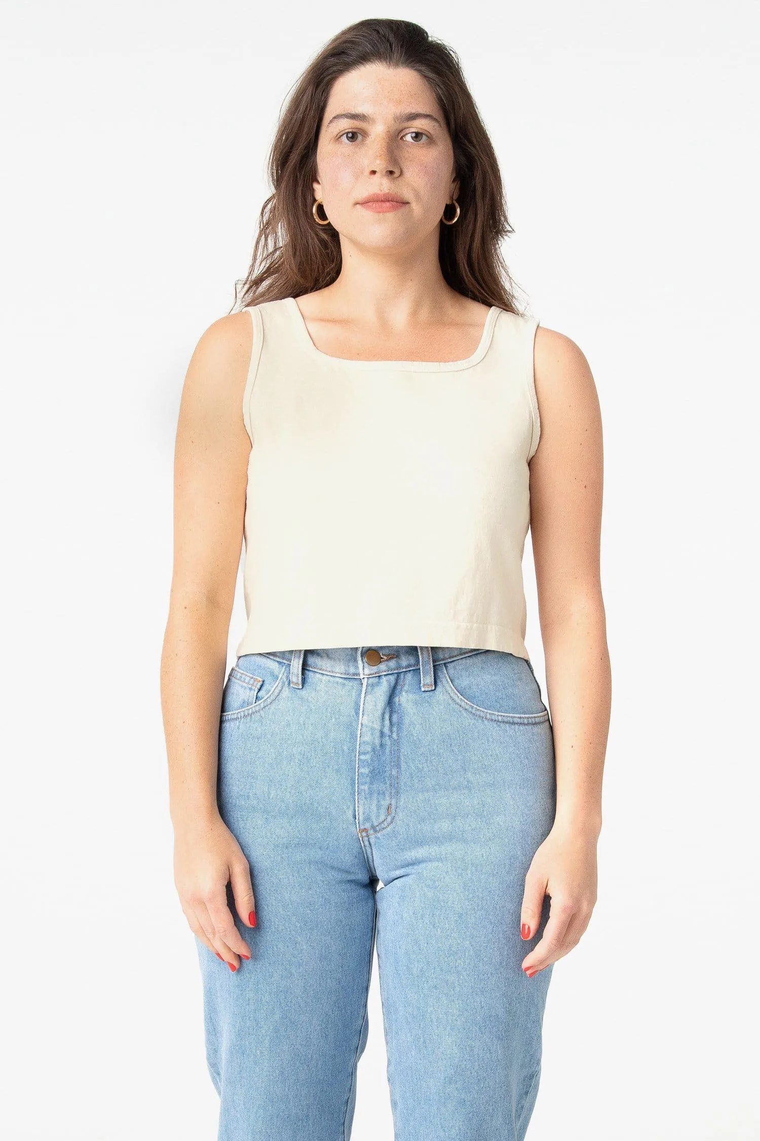 1822GD - Garment Dye Crop Tank