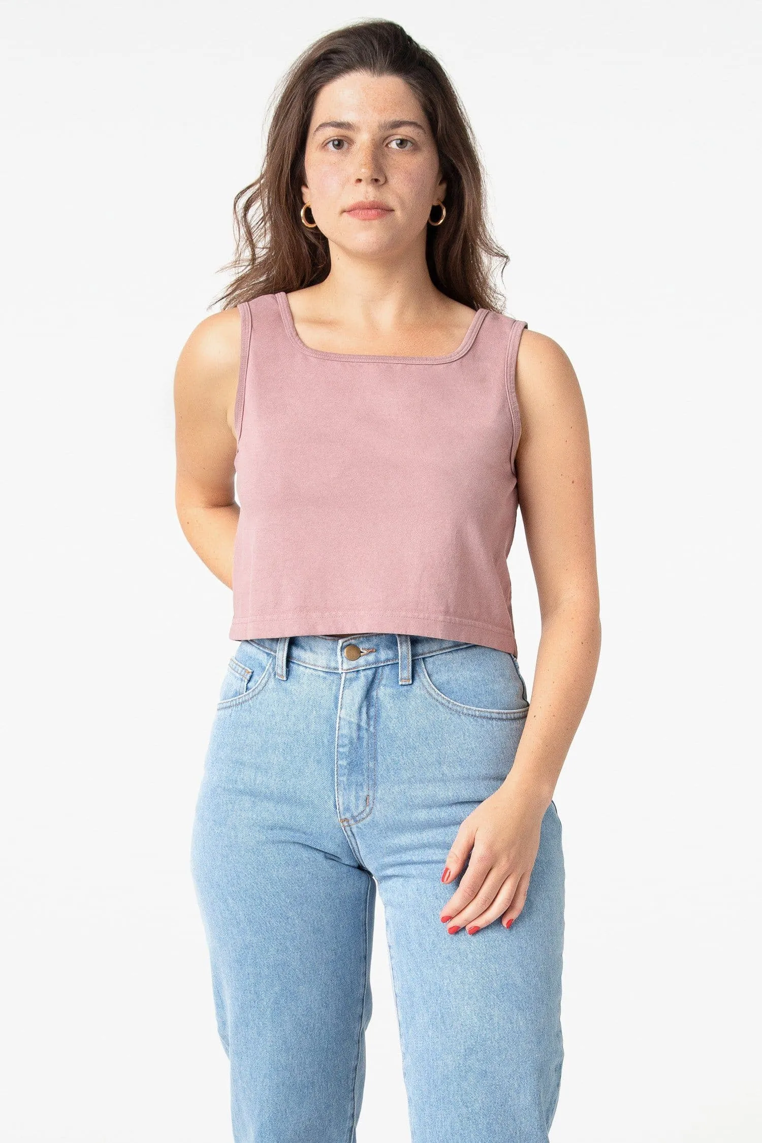 1822GD - Garment Dye Crop Tank