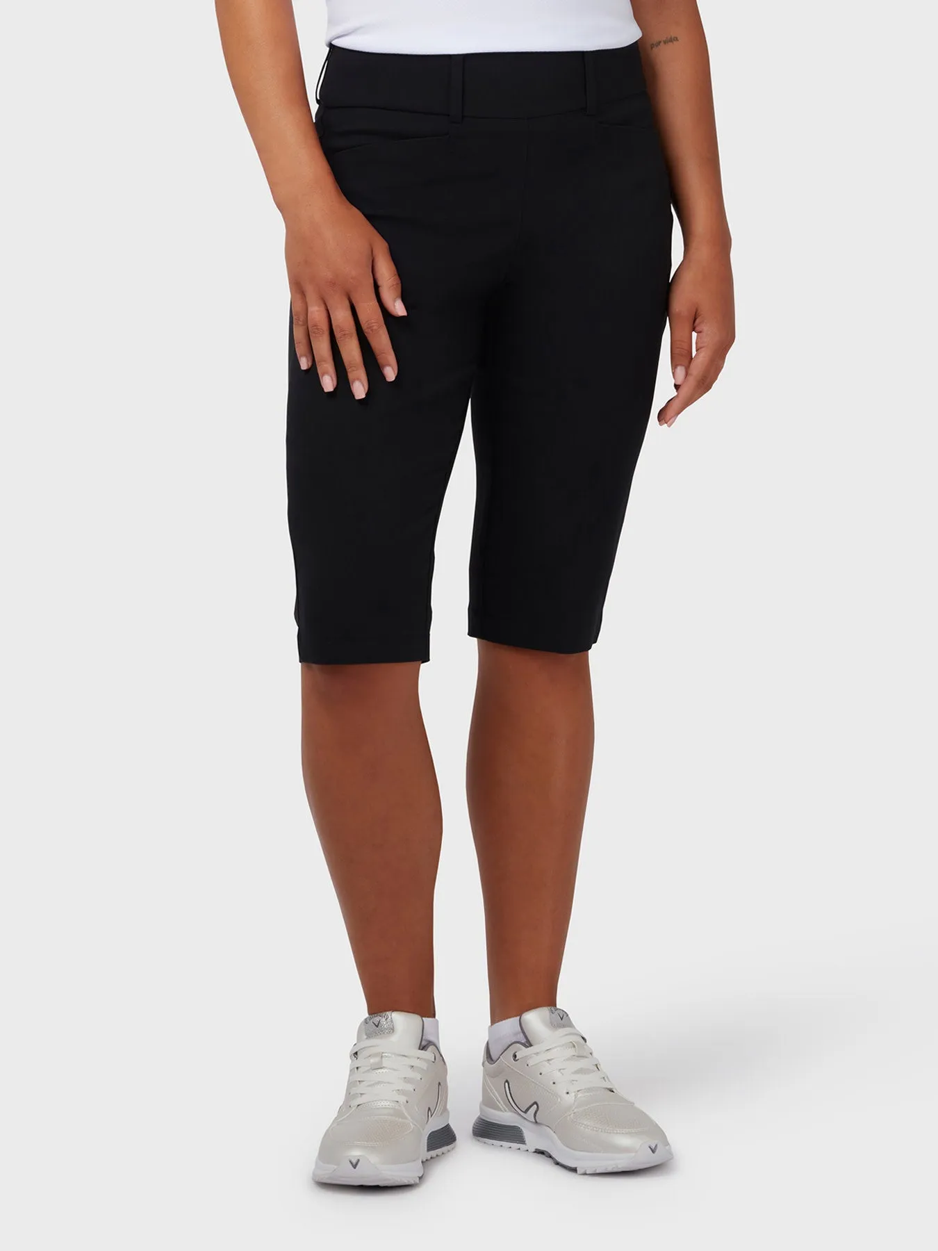 3/4 Truesculpt Women's Shorts In Caviar