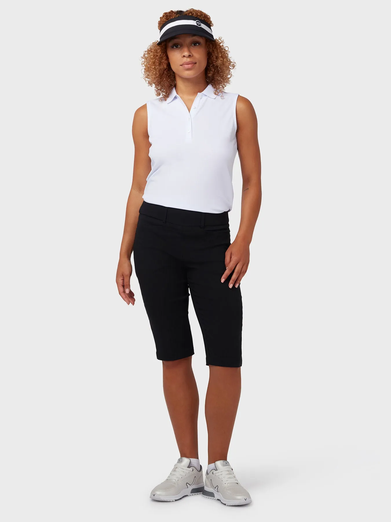 3/4 Truesculpt Women's Shorts In Caviar