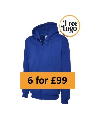 6 for £99 Full Zip Hooded Sweatshirt Bundle Deal