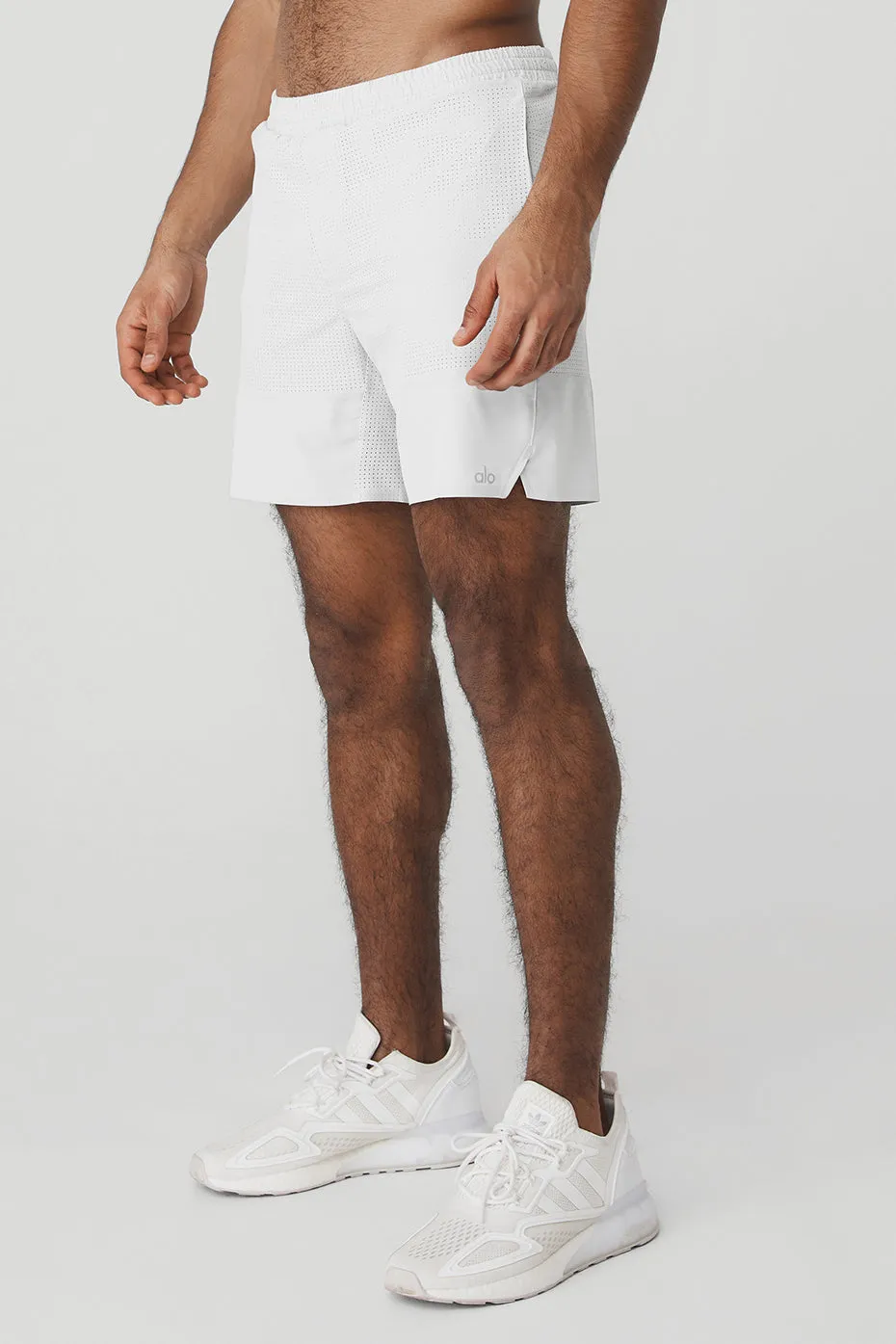 7" Traction Short - White