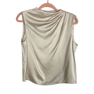 Abercrombie & Fitch Cream Satin Top NWT- Size S