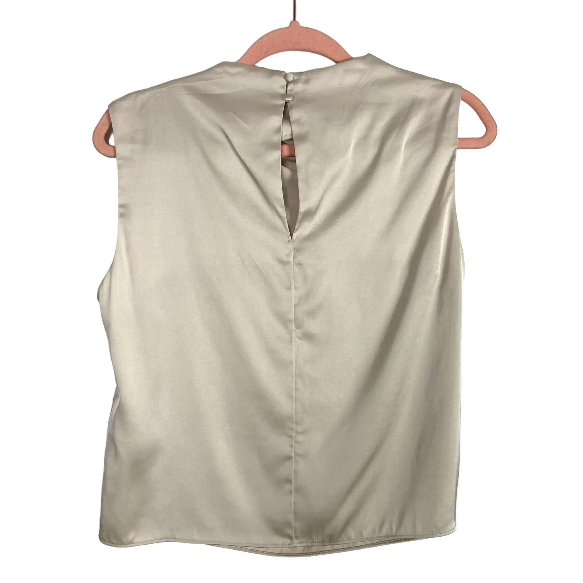 Abercrombie & Fitch Cream Satin Top NWT- Size S