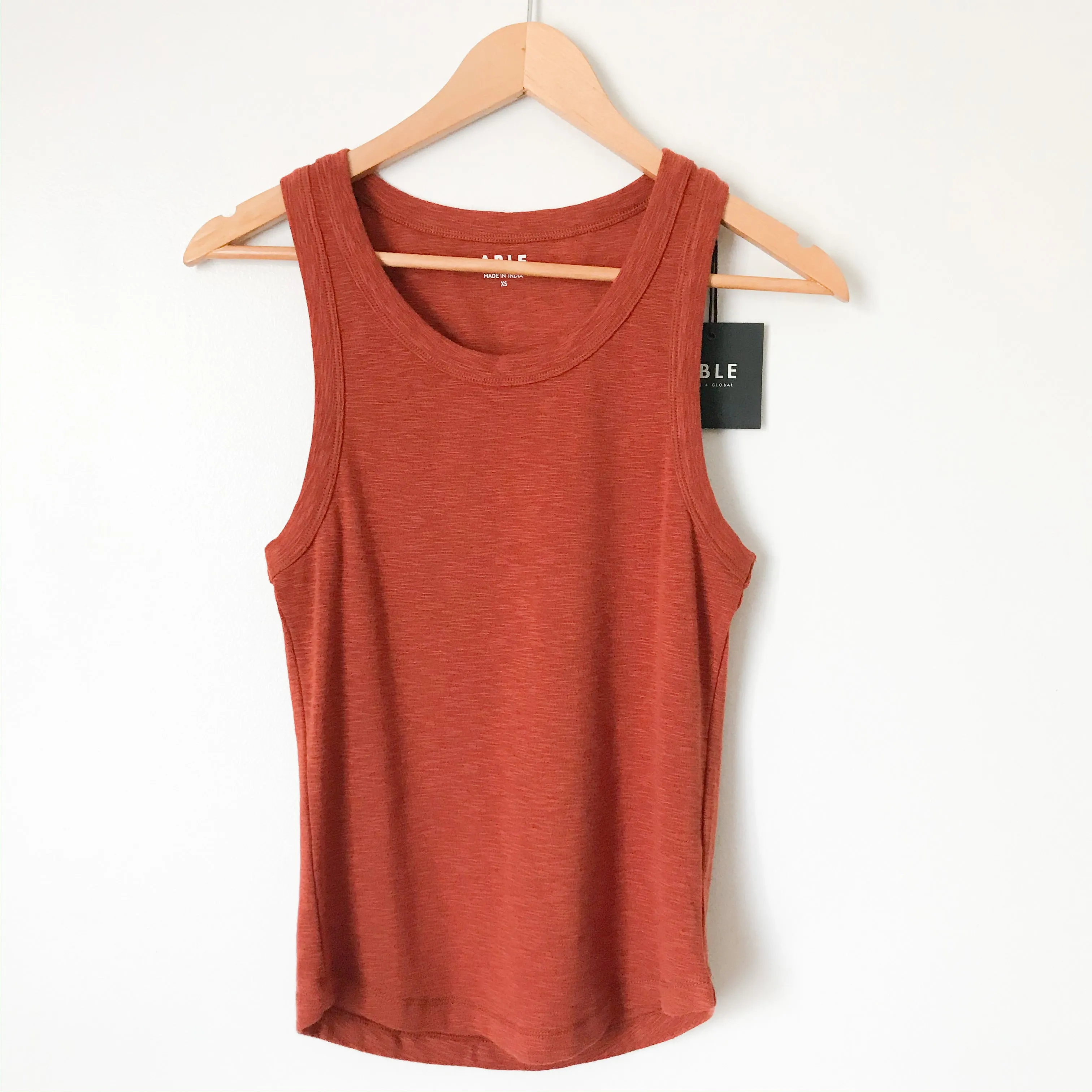 ABLE Rust Tank NWT- Size XS