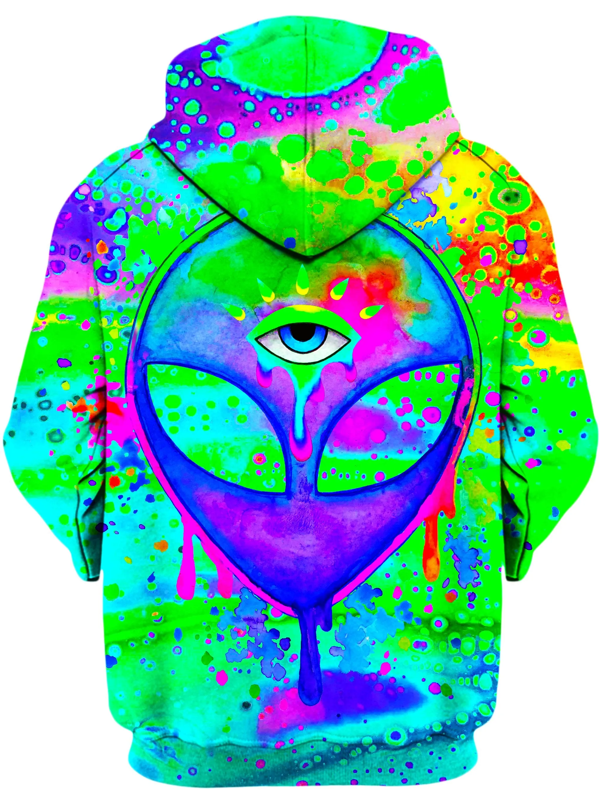 Alien Melt Purple Unisex Hoodie