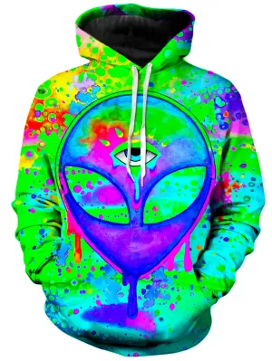 Alien Melt Purple Unisex Hoodie