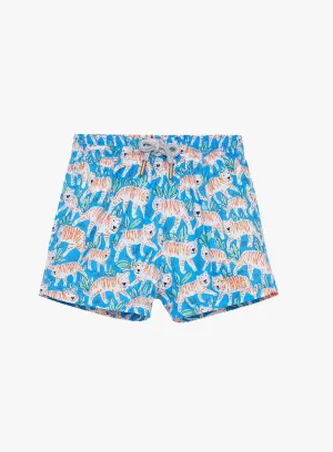 Baby Swimshorts in Tiger