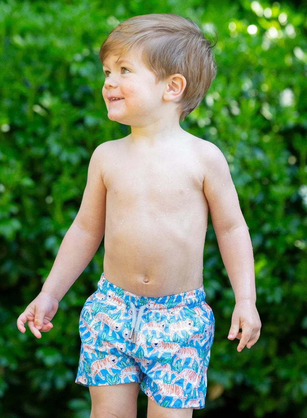 Baby Swimshorts in Tiger