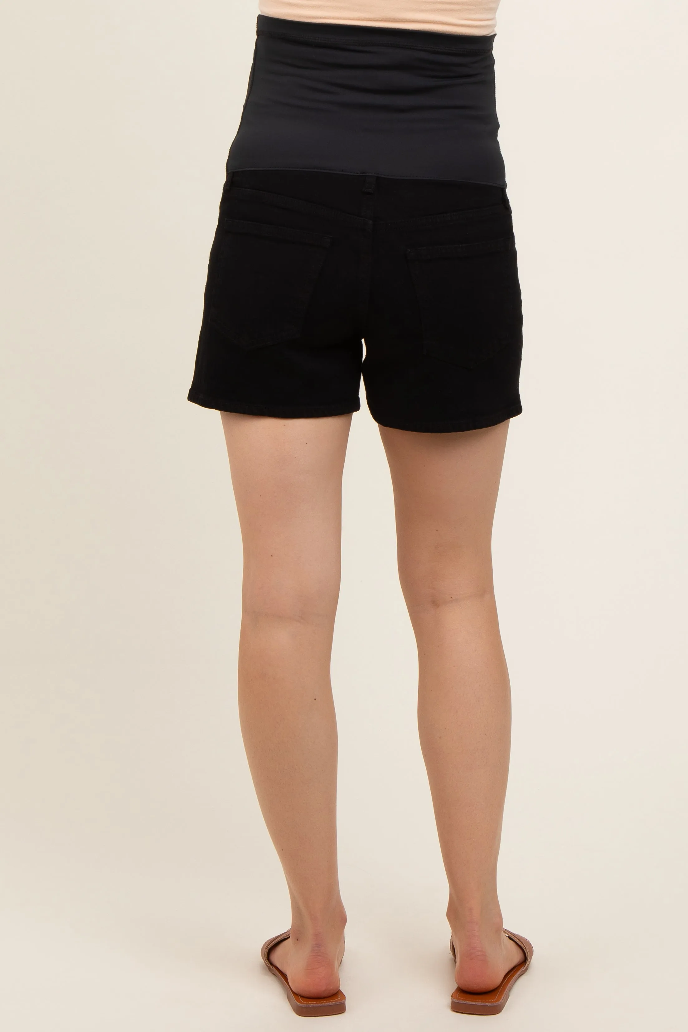 Back Basic Maternity Shorts