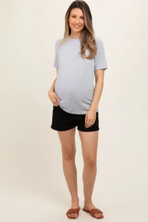 Back Basic Maternity Shorts