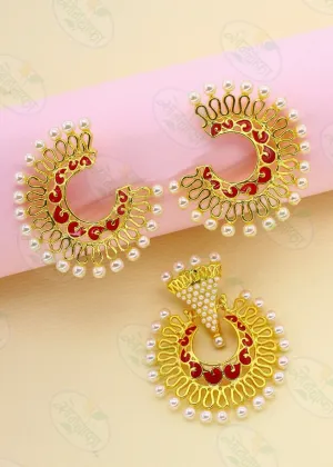 BEAUTEOUS MOTI EARRINGS