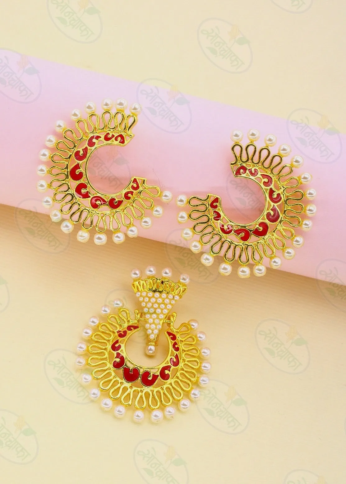 BEAUTEOUS MOTI EARRINGS