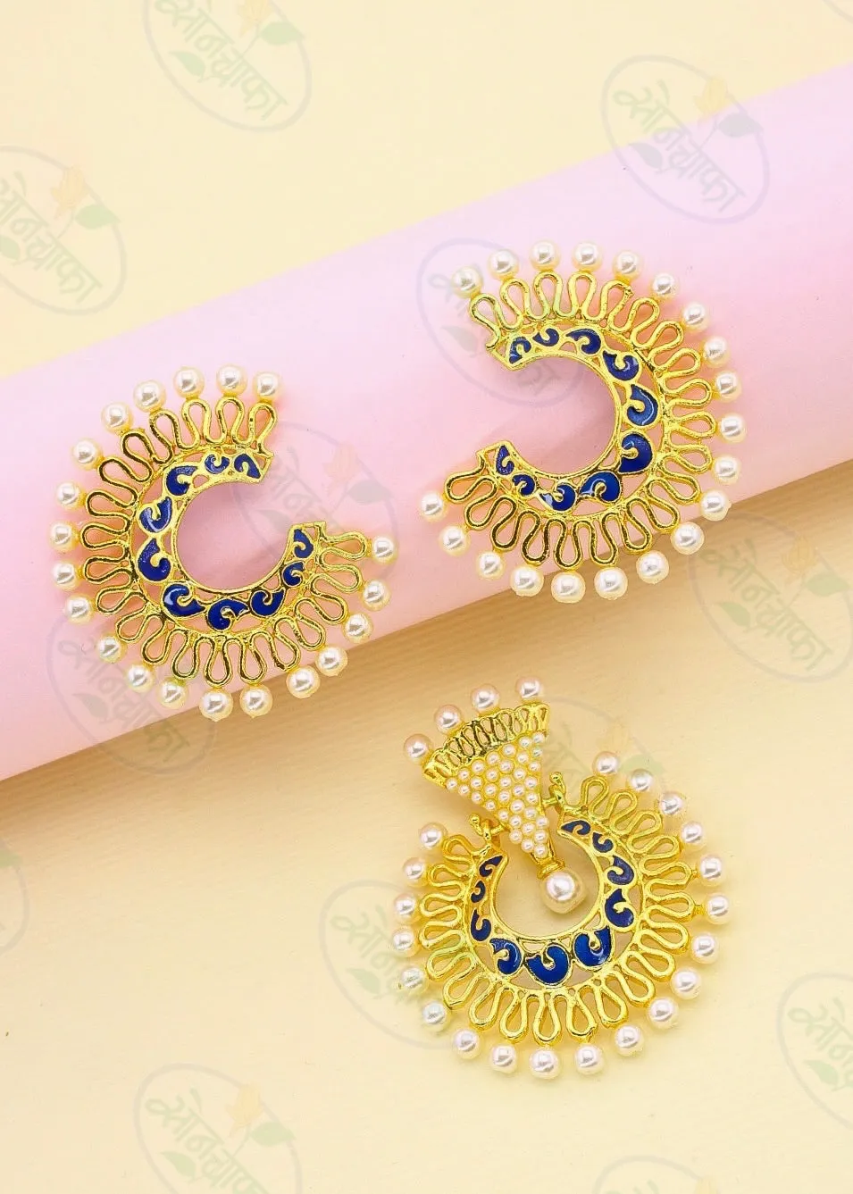 BEAUTEOUS MOTI EARRINGS