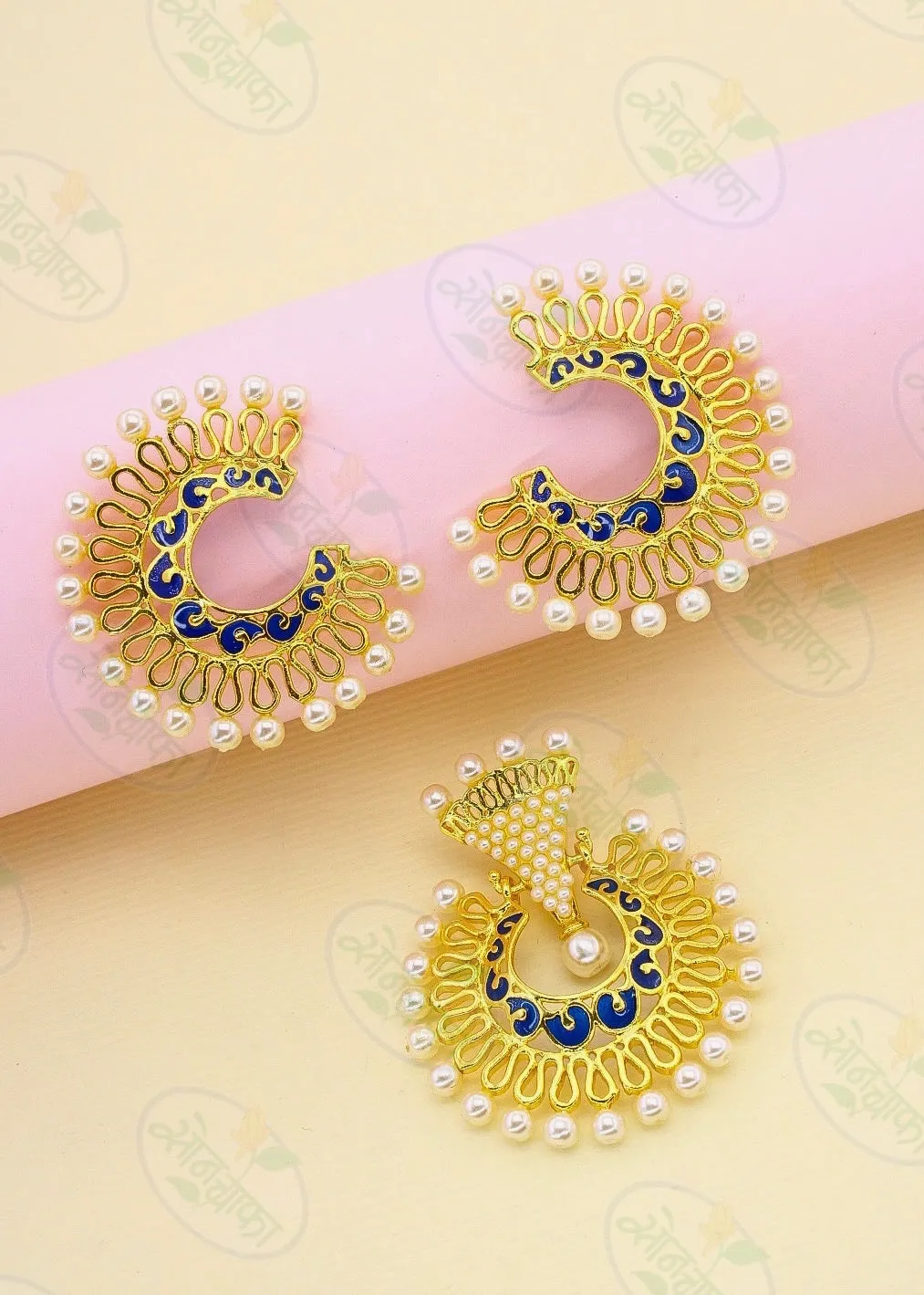 BEAUTEOUS MOTI EARRINGS