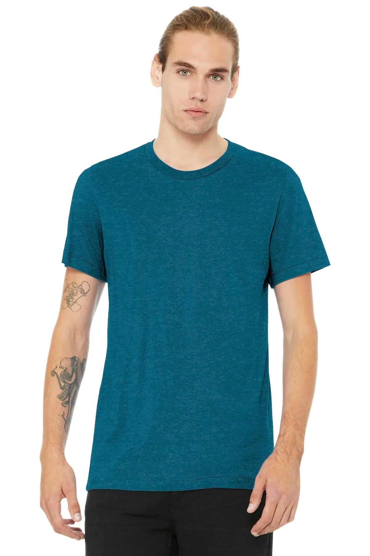 BELLA CANVAS ® Unisex Heather CVC Short Sleeve Tee. BC3001CVC