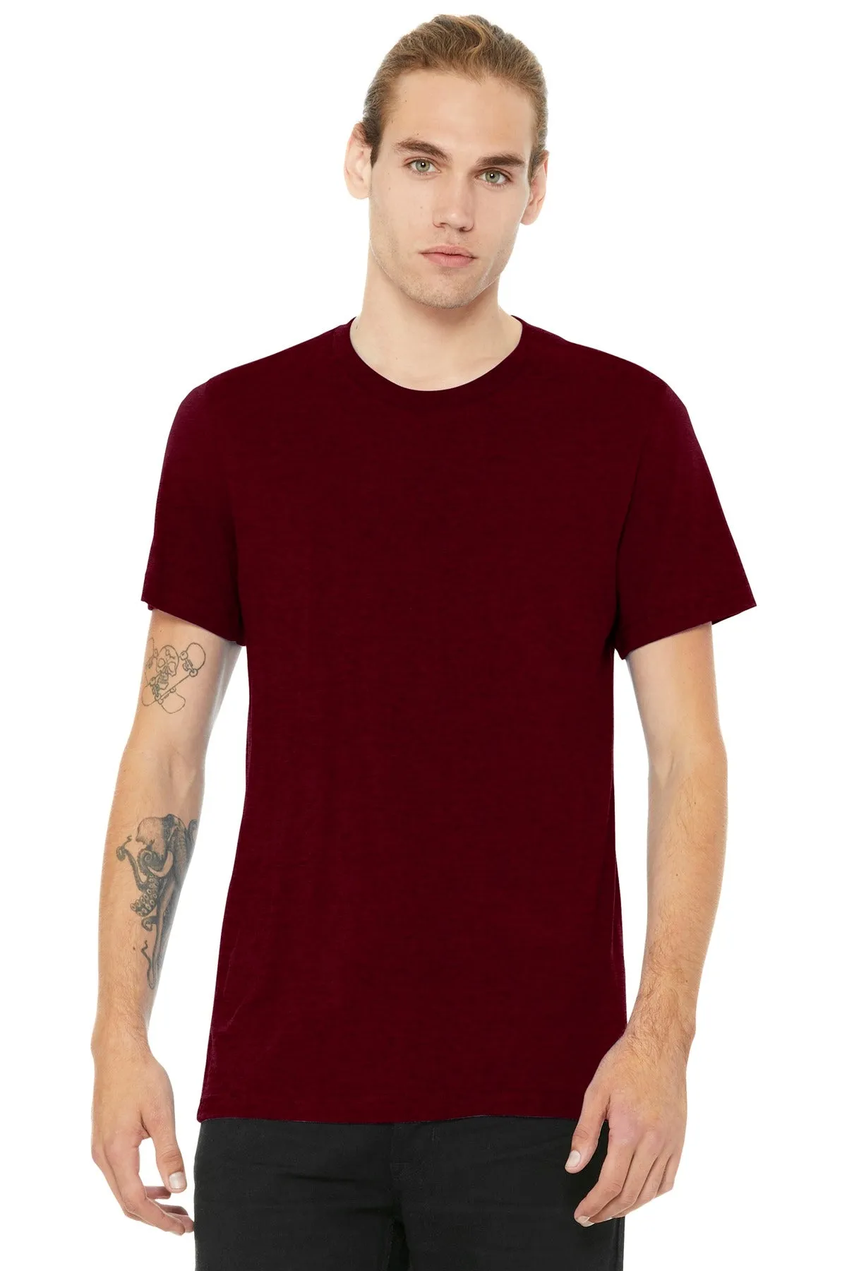 BELLA CANVAS ® Unisex Heather CVC Short Sleeve Tee. BC3001CVC