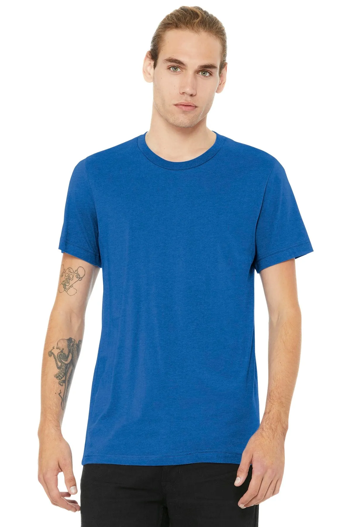 BELLA CANVAS ® Unisex Heather CVC Short Sleeve Tee. BC3001CVC