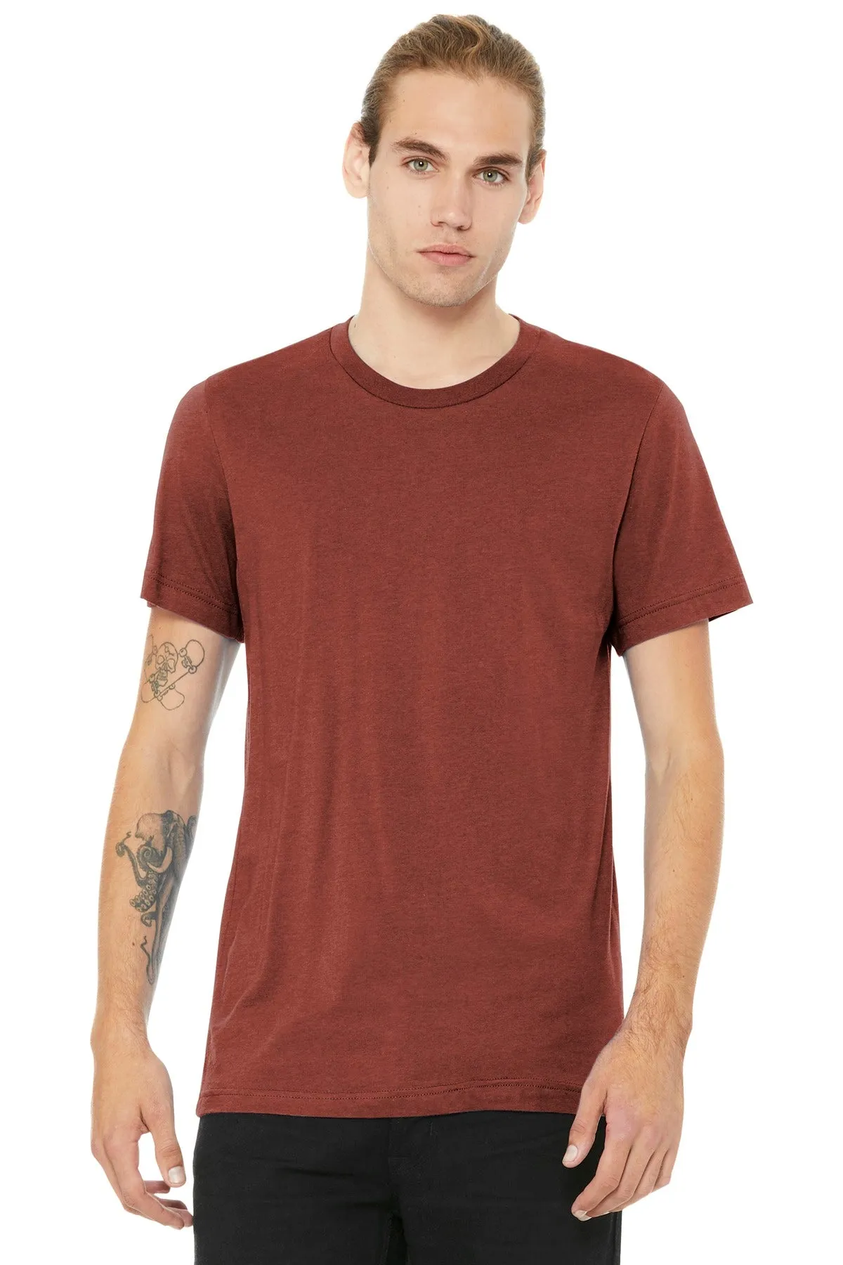 BELLA CANVAS ® Unisex Heather CVC Short Sleeve Tee. BC3001CVC