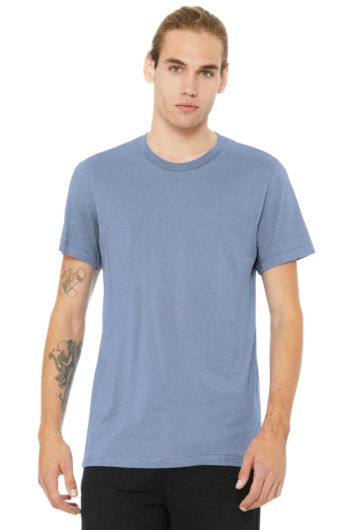 BELLA CANVAS ® Unisex Heather CVC Short Sleeve Tee. BC3001CVC