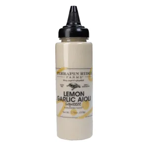 [Best Before: 01/15/25] Terrapin Ridge Farms Gourmet Lemon Garlic Aioli Sauce, 7.75 oz