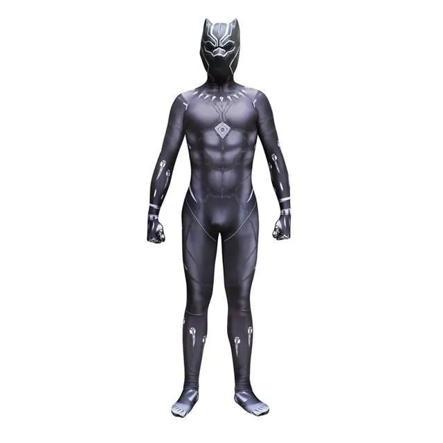 BLACK PANTHER  T'Challa Cosplay Costume for Men