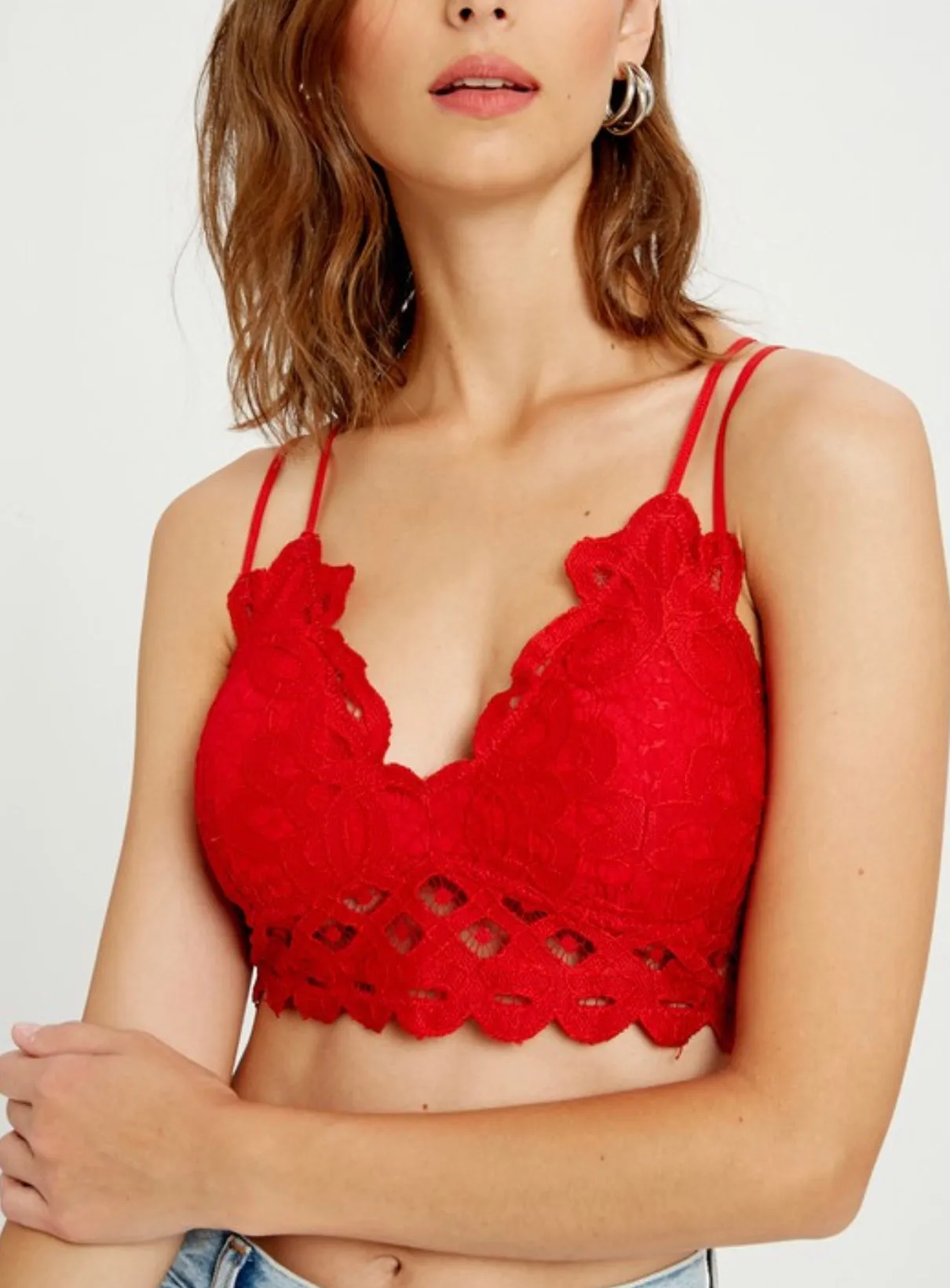 Bralette - Scallop Lace (11 colors)