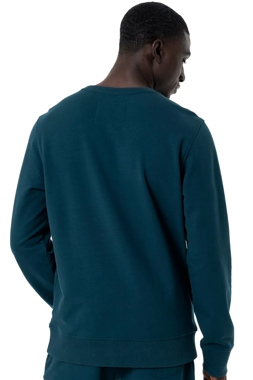 Branded Sweater _ 146211 _ Teal