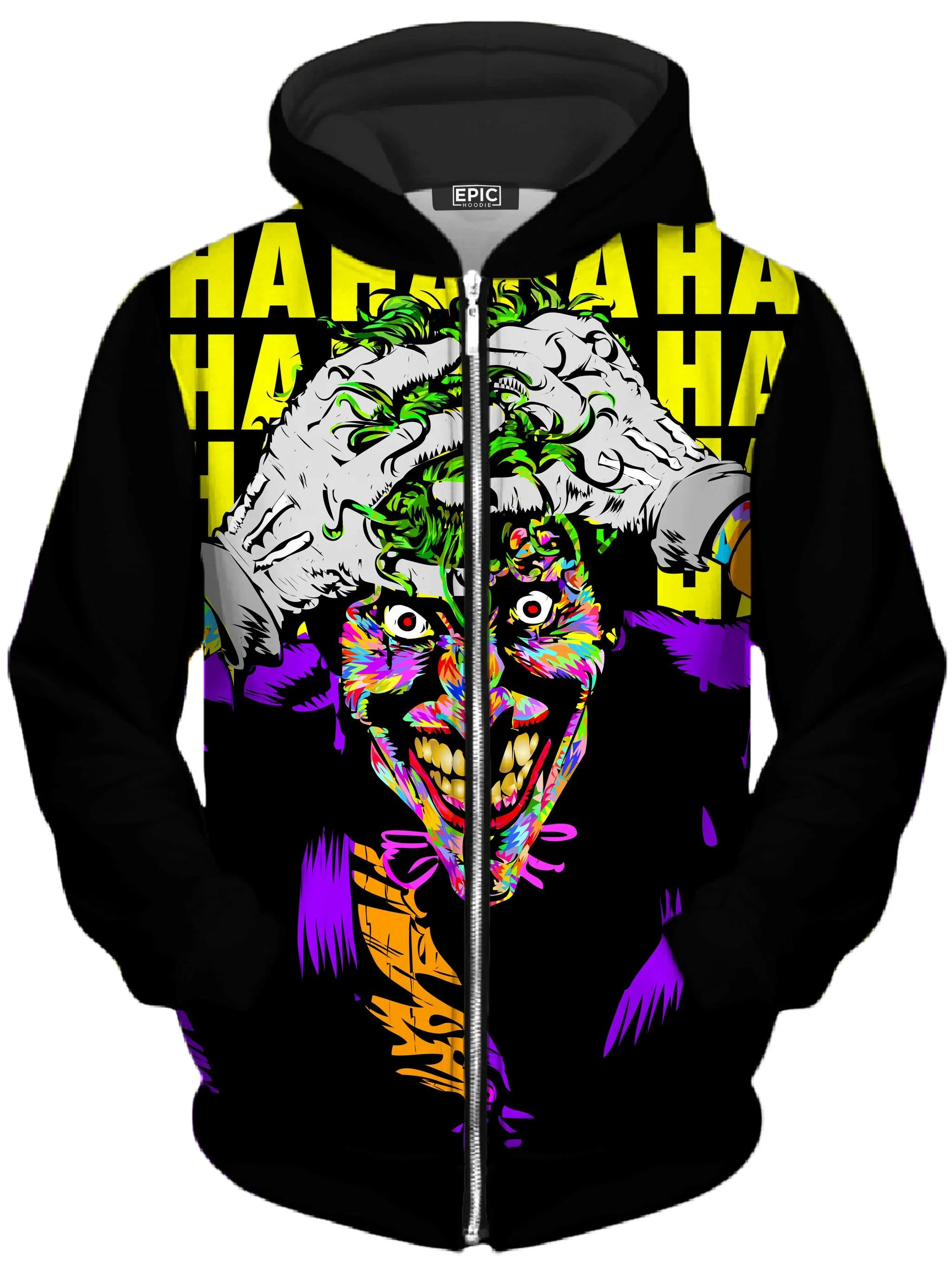 Bring in the Clown Unisex Zip-Up Hoodie