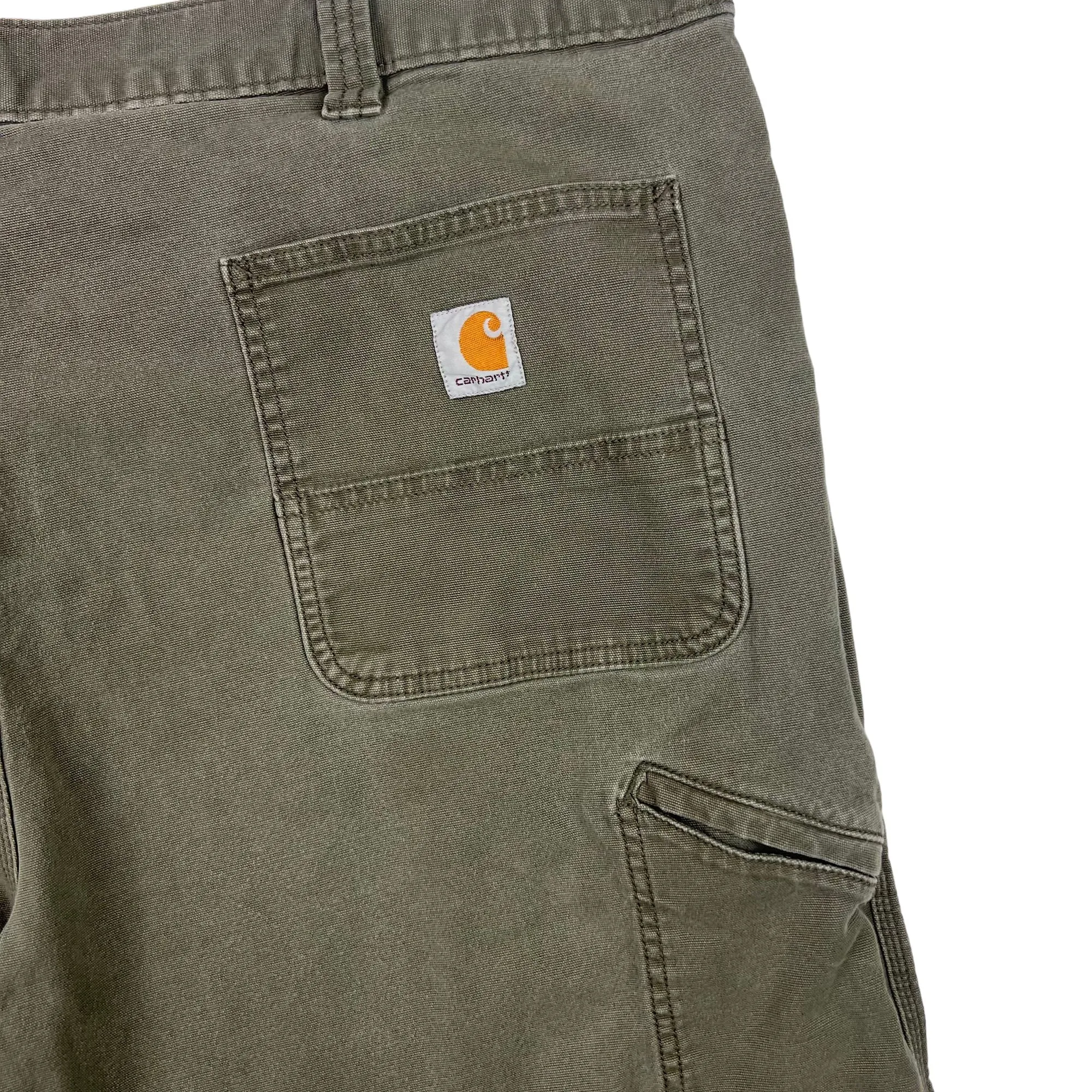 Carhartt Carpenter Shorts Green