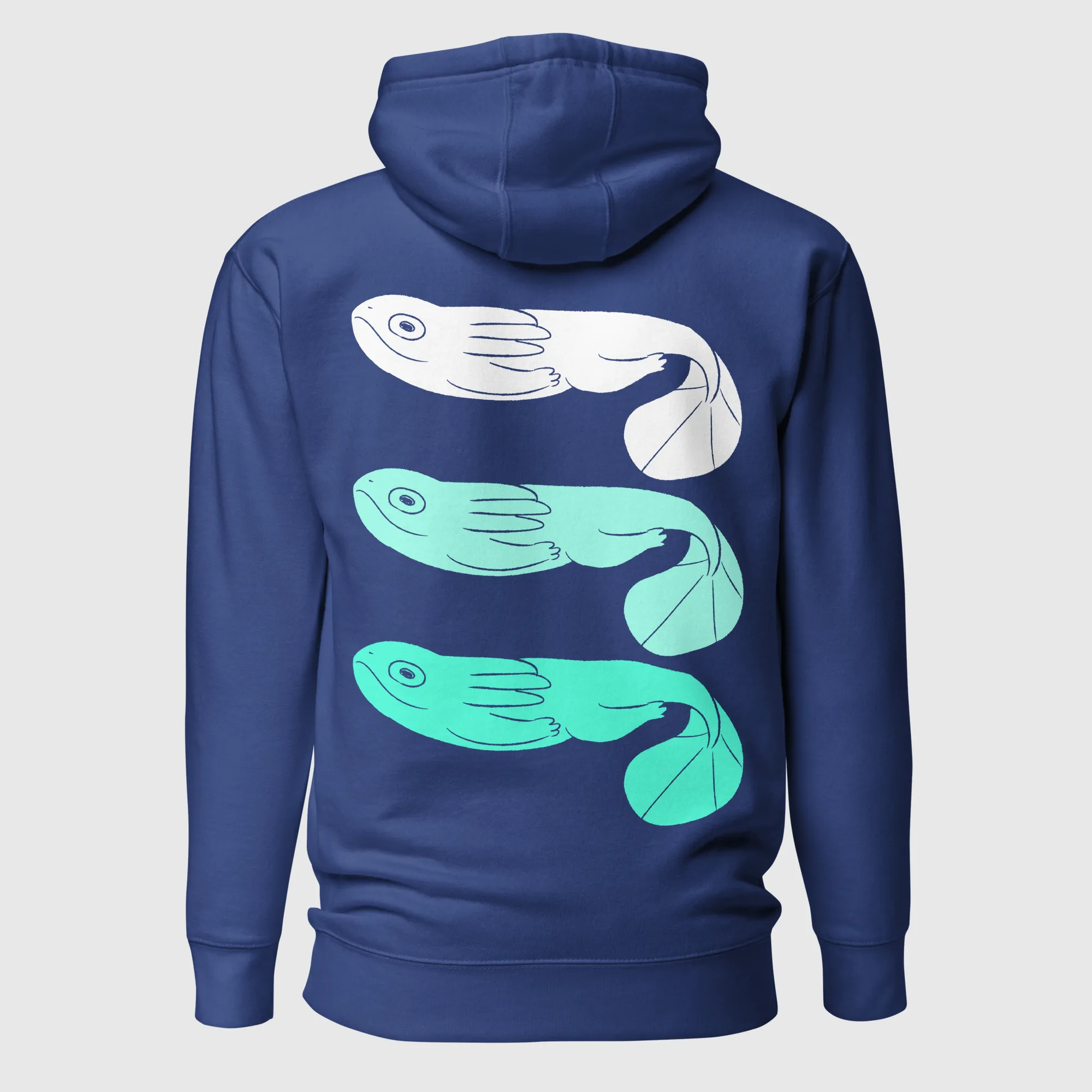 CASTLE SWIMMER - WORM WORM WORM! UNISEX HOODIE