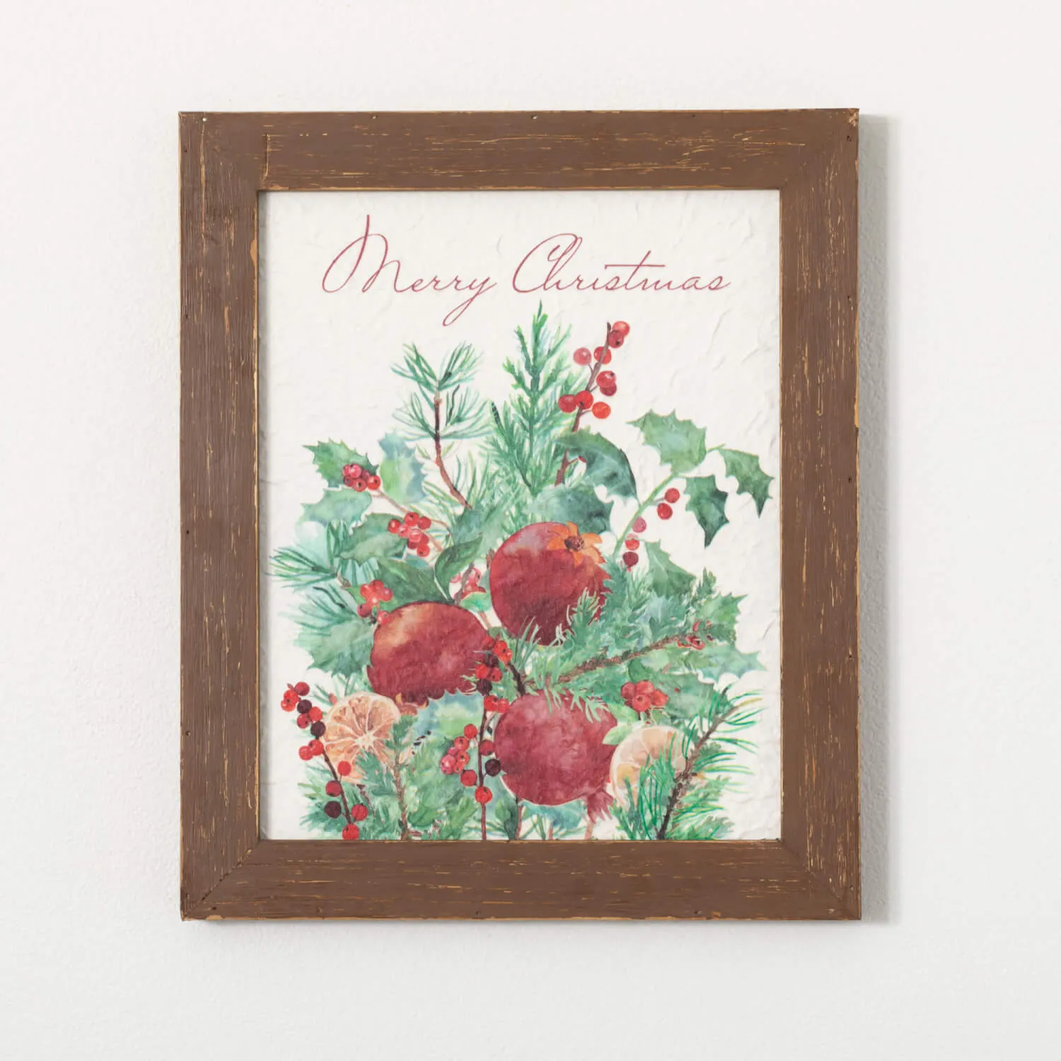 Christmas Botanical Wall Art