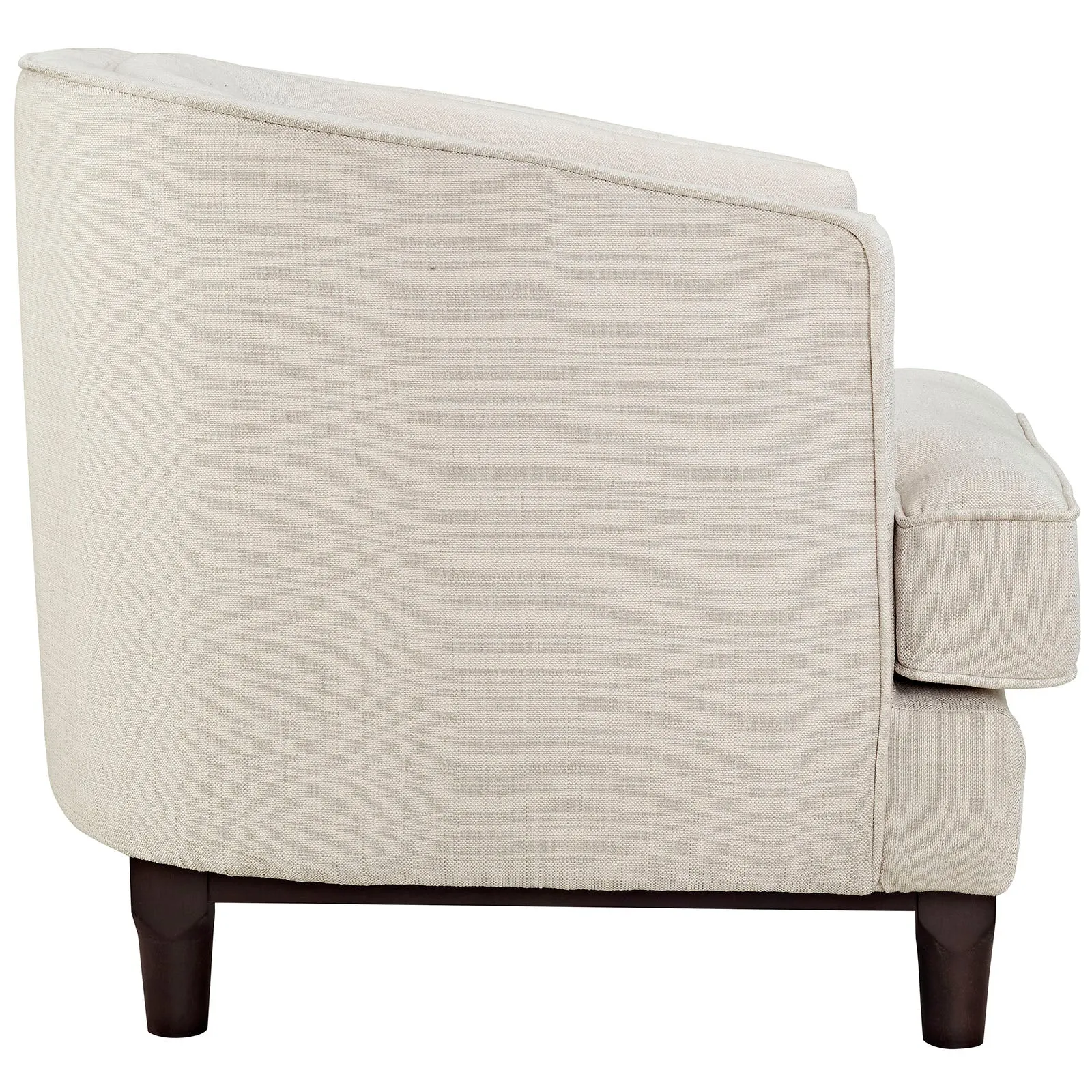 Coast Upholstered Fabric Armchair by Modway