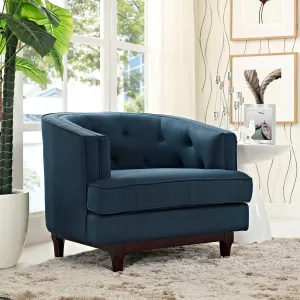 Coast Upholstered Fabric Armchair by Modway