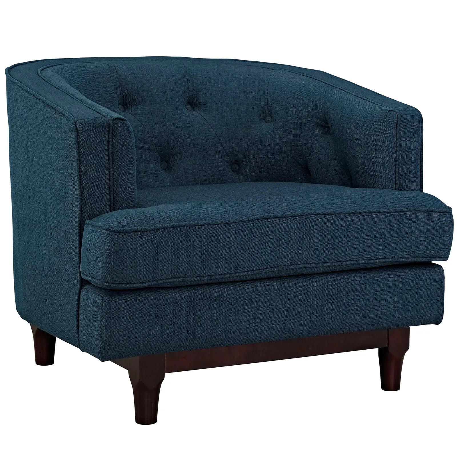 Coast Upholstered Fabric Armchair by Modway