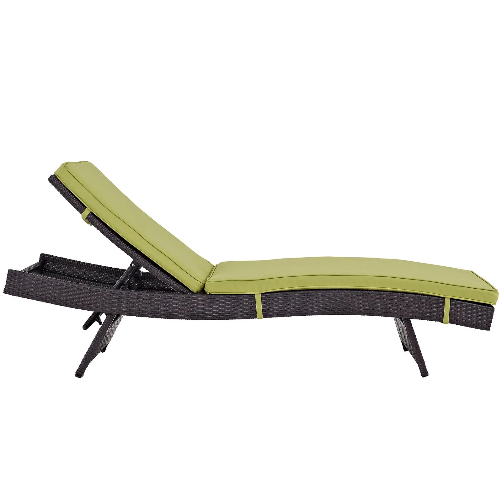 Convene Chaise Outdoor Patio Set of 4 by Modway