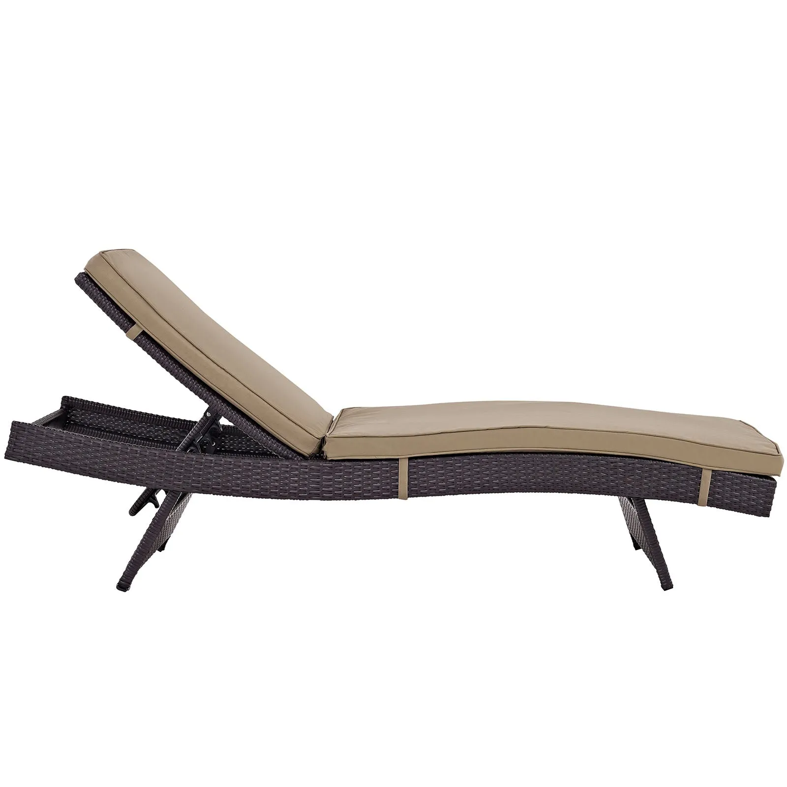 Convene Chaise Outdoor Patio Set of 4 by Modway