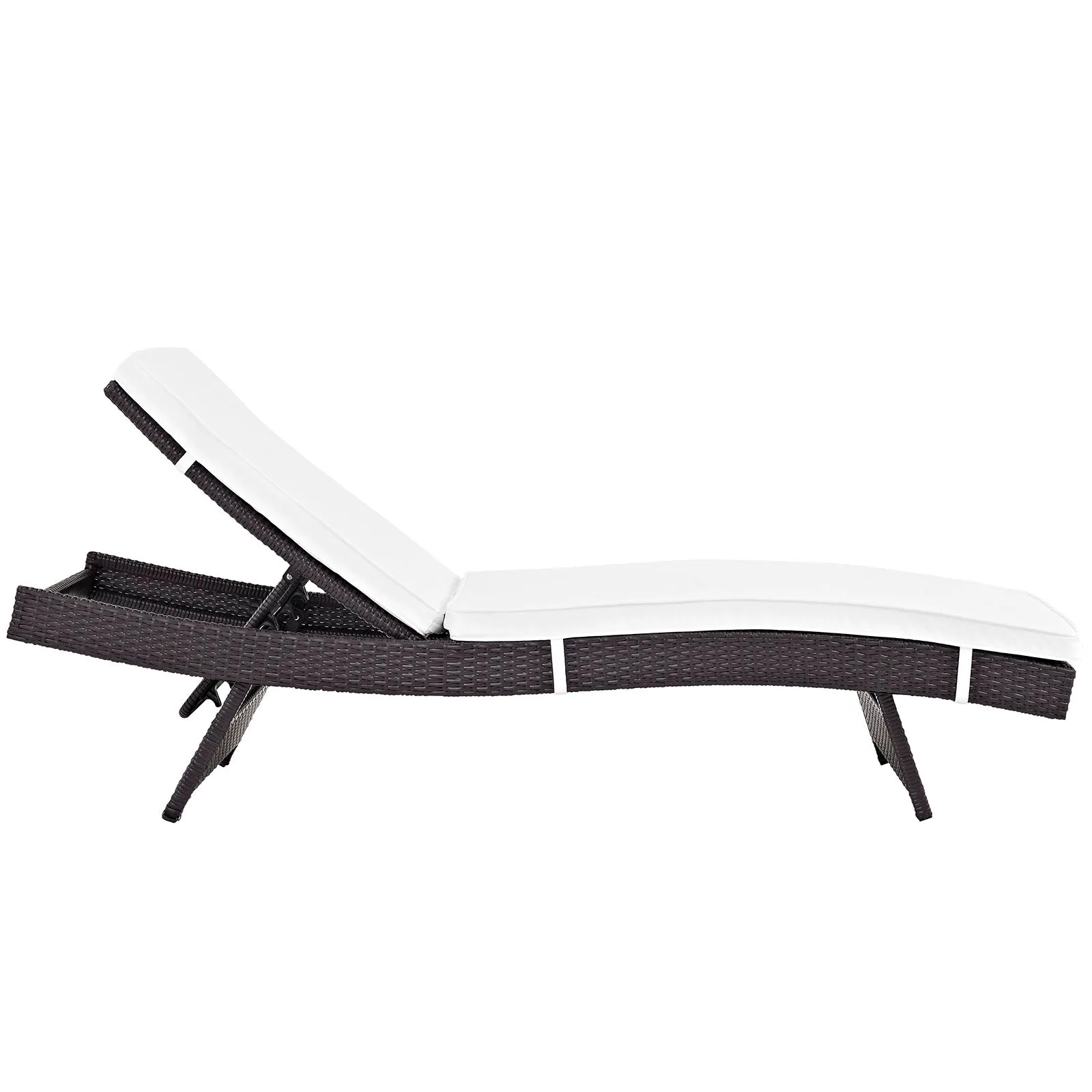 Convene Chaise Outdoor Patio Set of 4 by Modway