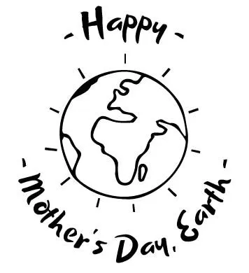 Cut File - Earth Day - Happy Mother's Day Earth