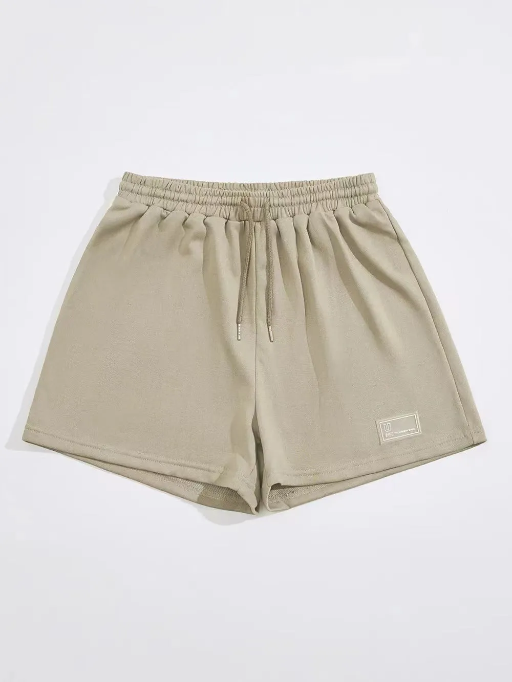 Drawstring Waist Shorts