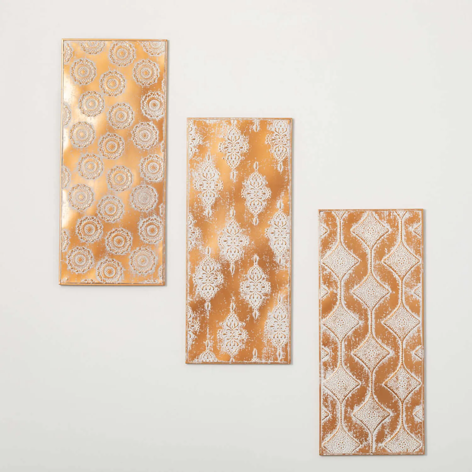 Embossed Wall Decor Set/3