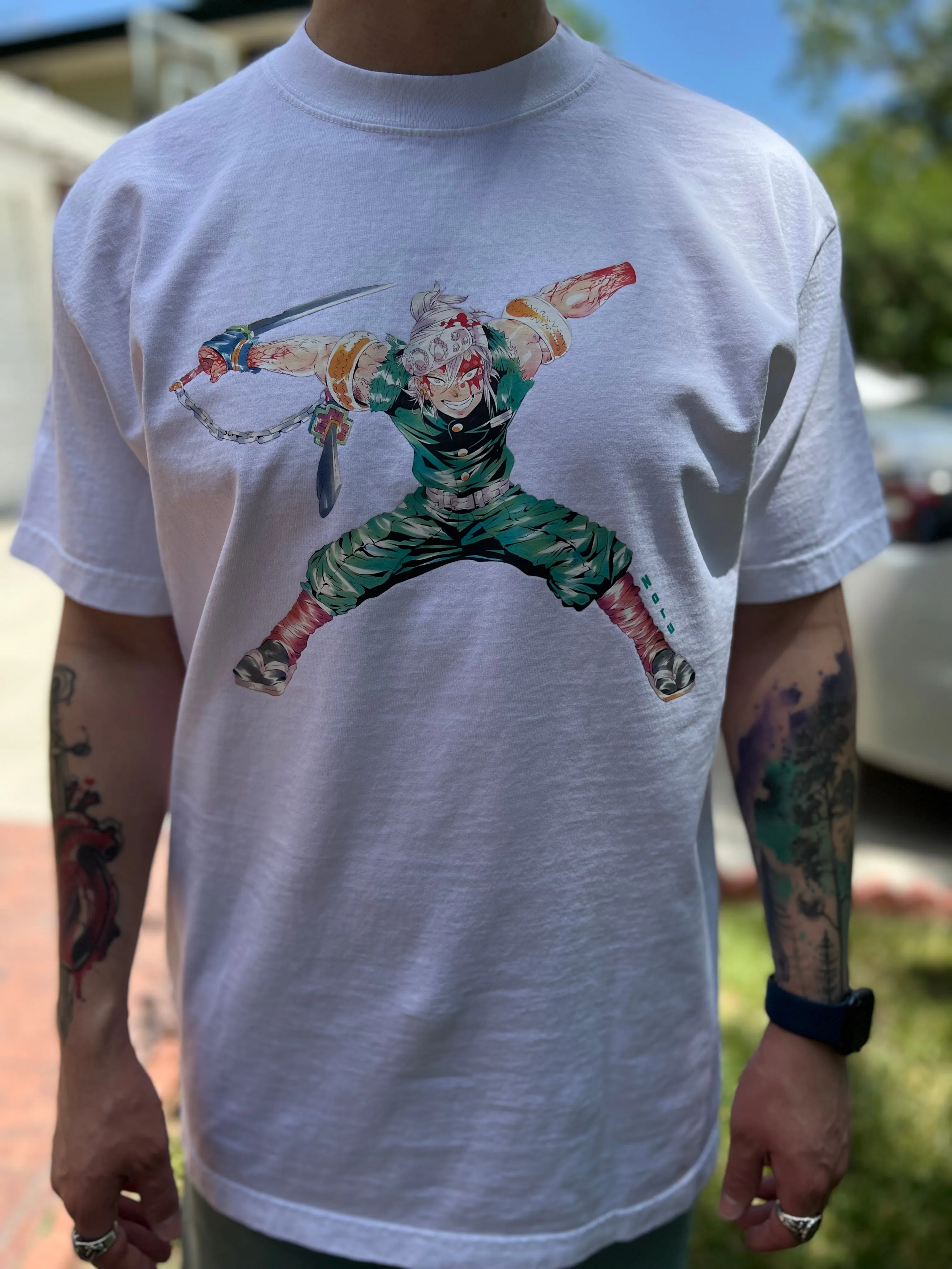 FLASH GOD SHIRT - VINTAGE WHITE