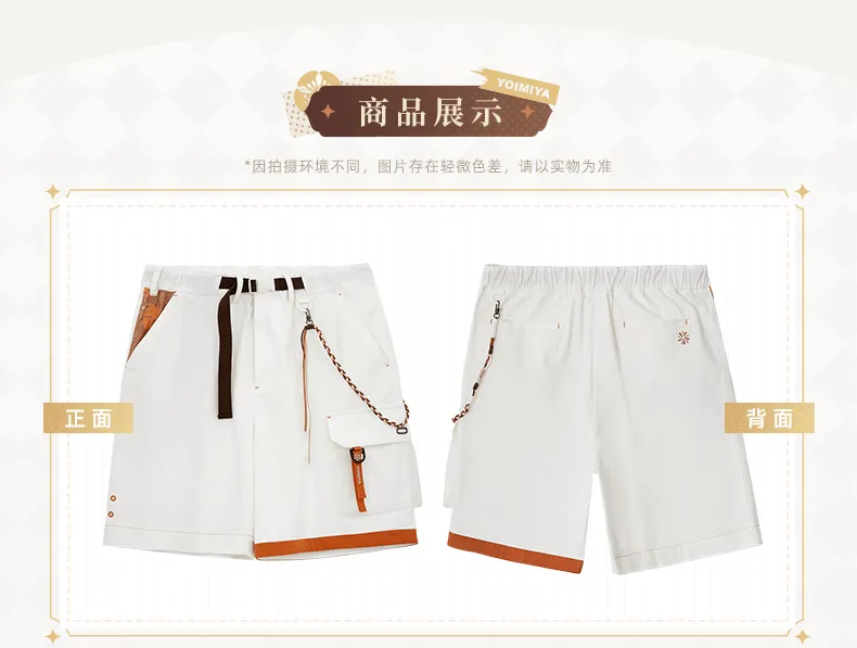 Genshin Impact - Yoimiya Character White Shorts miHoYo