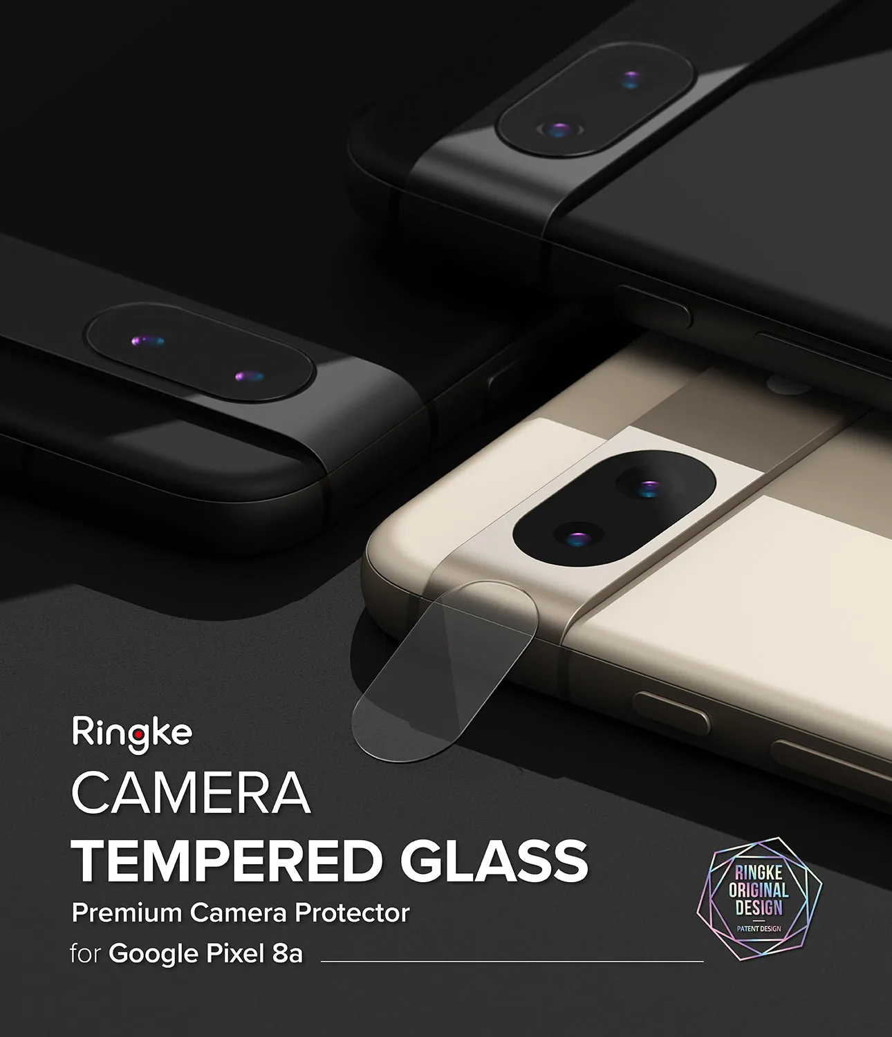 Google Pixel 8a Camera Lens Protector | Glass (3 Pack)