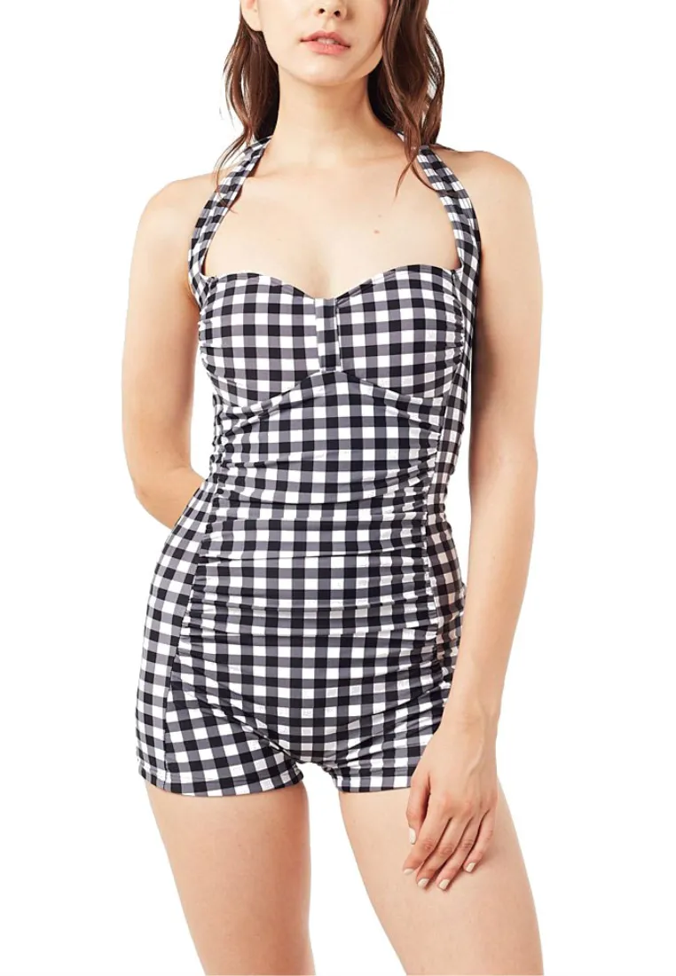 Halter Swim Romper (Variety)