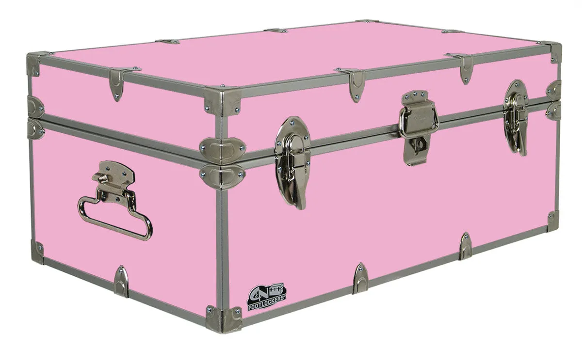 Happy Camper Steel Footlocker Trunk 32x18x13.5" doogma doogma