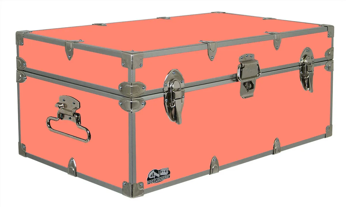 Happy Camper Steel Footlocker Trunk 32x18x13.5" doogma doogma