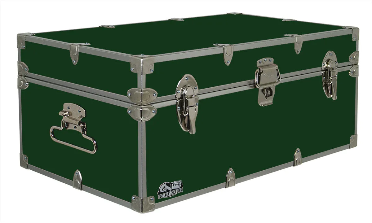 Happy Camper Steel Footlocker Trunk 32x18x13.5" doogma doogma