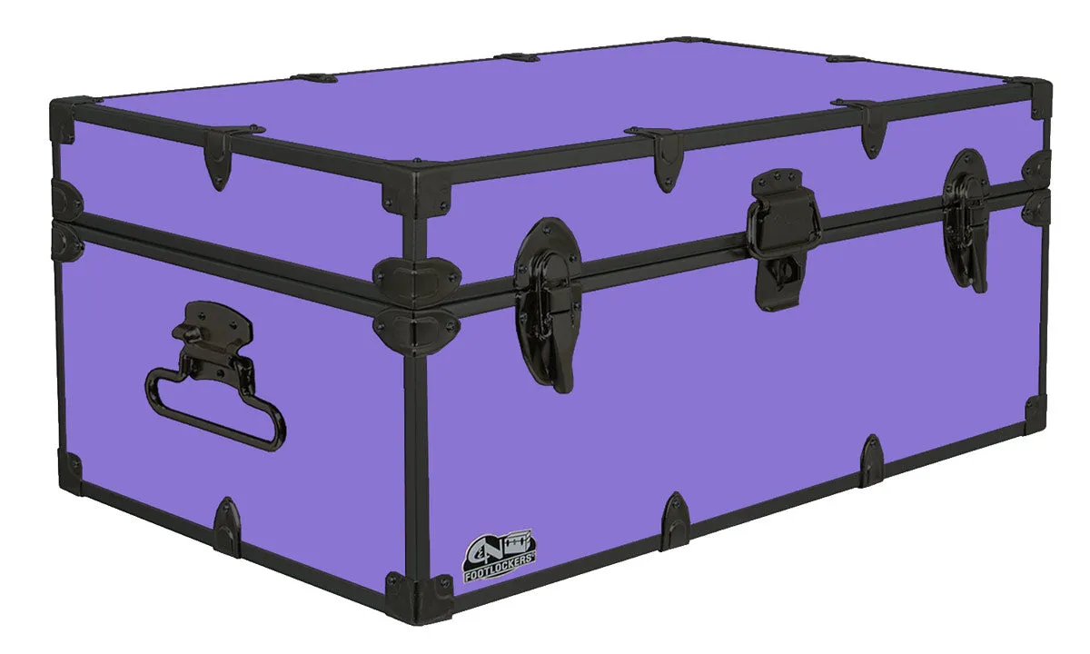 Happy Camper Steel Footlocker Trunk 32x18x13.5" doogma doogma